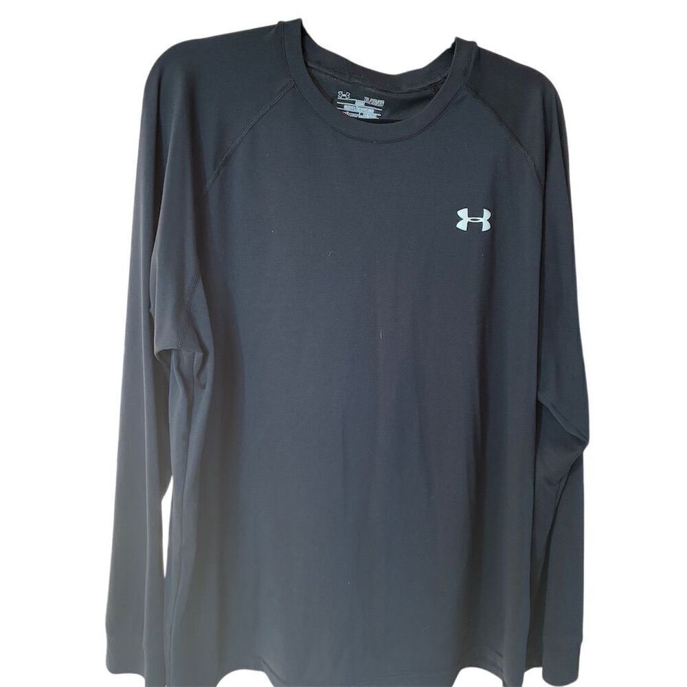 Under Armour Men's Long Sleeve Black T-Shirt Size XL